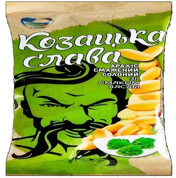 Арахiс солоний зi смаком васабi ТМ "Козацька Слава"30г