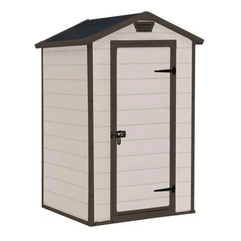 Сарай садовый пластиковый (домик) Keter MANOR 4x3 (17192190) Бежевый