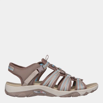 Женские сандалии Skechers 163330 DKTP 38 (8US) 25 см Коричневые (195969926994)