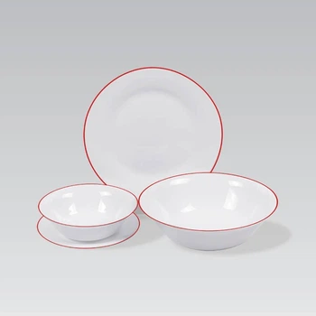 Сервиз столовый Maestro Red line из 19 предметов (MR-30054-19S)