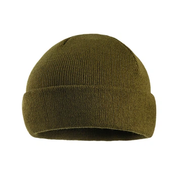 M-Tac шапка тонка в'язка 100% акрил, Dark olive, L/XL