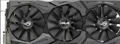 Відеокарта Asus PCI-Ex GeForce GTX 1060 ROG Strix 6GB GDDR5 (192bit) (1620/8208) (STRIX-GTX1060-O) б/в