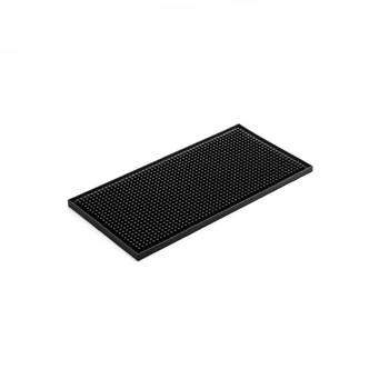 Коврик барный Total Barware спилстоп резиновый для барной стойки 30x15 см черный (65973-BM-30x15-r-b)