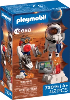 Набор игрушек Playmobil Space Астронавт ESA с роботом 72014 (4008789720146)