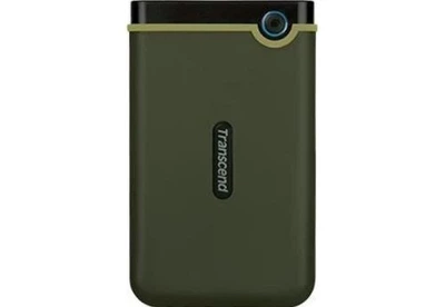 Внешний жесткий диск 2Tb Transcend StoreJet 25M3, Military Green (TS2TSJ25M3G)