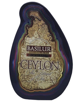 Чай чорний Basilur чорний острів особливий 100 г м/б