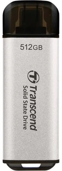 Внешний накопитель SSD, 512Gb, Transcend ESD300, Silver (TS512GESD300S)