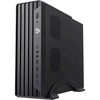 Корпус компьютерный с БП GameMax ST-608 Micro-ATX SFX 400W сталь Black (ST-608-2U2-2U3-TYPE-C-CR-400W)