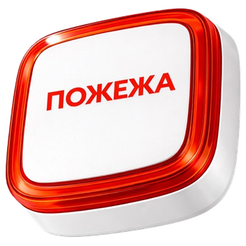 Пожарный извещатель Ajax EN54 FireProtect (VAD) питание 4хCR123A IP54 White
