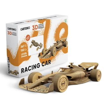 Картонный 3D пазл-конструктор "Cartonic 3D Puzzle RACING CAR" Формула-1