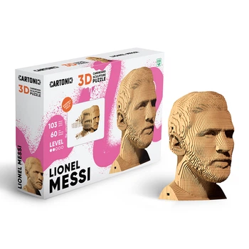 Картонный 3D пазл-конструктор "Cartonic 3D Puzzle LIONEL" Лионель Месси