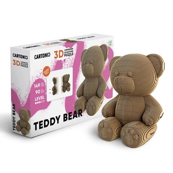 Картонный 3D пазл-конструктор "Cartonic 3D Puzzle TEDDY BEAR" Плюшевый мишка