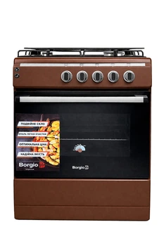 Плита газовая BORGIO GGD 640 B GCBL – фото, отзывы, характеристики