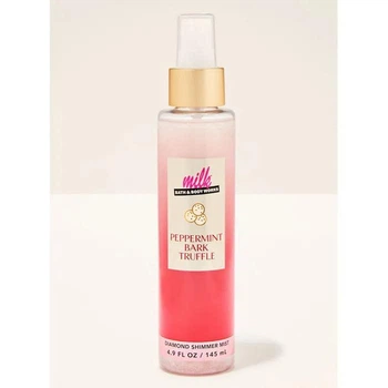 Парфюмированный мист для тела с шиммером Bath and Body Works Peppermint Bark Truffle 146 мл