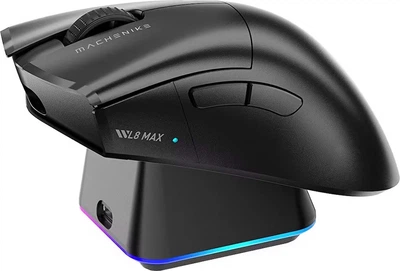 Mysz Machenike L8 Max with Charging Station Wireless Black (6975971294854)