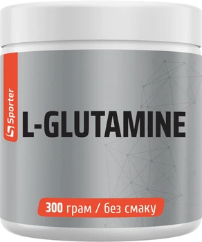 Амінокислота Sporter L-Glutamine 300 г (4820249725146)