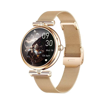 Наручний розумний годинник Modfit Eclipse Gold Mesh елегантний