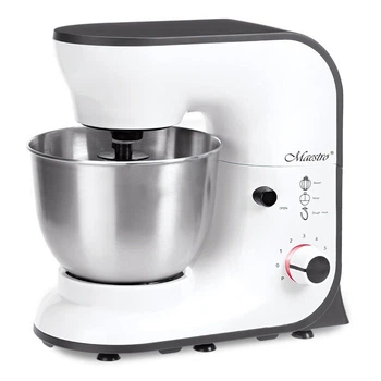 Миксер планетарный с чашей (тестомес) Maestro (MR-559-WHITE