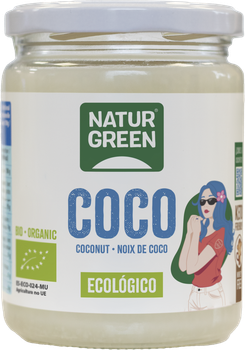 Olej kokosowy Naturgreen Bio Organic Extra Virgin 400 g (8436542190640)