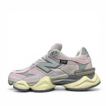 Женские кроссовки демисезонные 9060 40 Pink-Biege