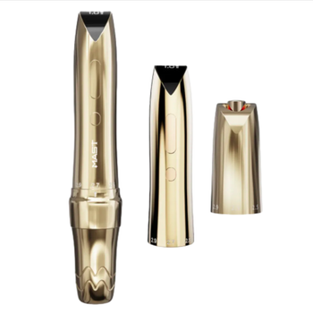 Тату-машинка Mast P60 WQP-053, 2 акумулятори + RCA-адаптер (gold)