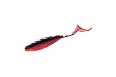 Силикон ZMAN Streakz Curly Tailz 4" 5шт, цвет: Red Shad (4321028013)