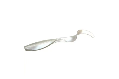 Силикон ZMAN Streakz Curly Tailz 5" 4шт, цвет: Pearl (4321029003)