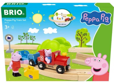 Железная дорога Brio World Peppa Pig с поездом (7312350361230)