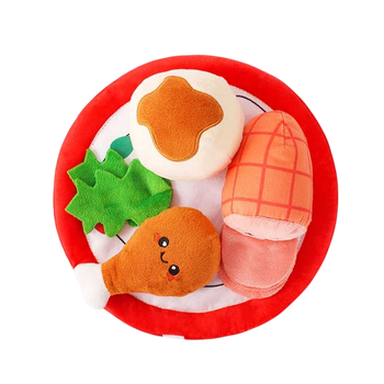 Мягкая игрушка для собак HugSmart - Happy Woofmas Christmas Dinner