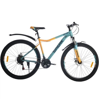 Велосипед SPARK VECTOR (колеса – 29", стальная рама – 19") голубой с желтым