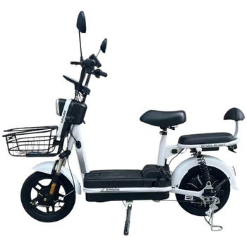 Велосипед с электромотором SPARK BUDDY 14" 48V/500W/12Ah Белый