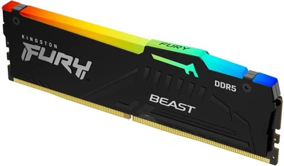 Пам'ять для настільних комп'ютерів Kingston FURY 32GB DDR5 5600 MHz Beast Black RGB EXPO (KF556C36BBE2A-32)