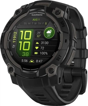 Смарт-часи Garmin Instinct 3 45mm AMOLED Black with Black Band (010-02936-00)