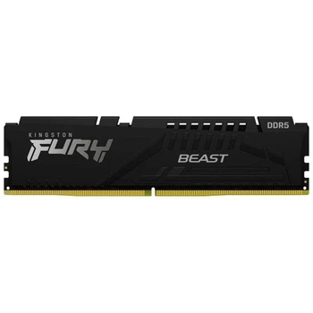 Пам'ять для настільних комп'ютерів Kingston FURY 16 GB DDR5 5200 MHz Beast Black (KF552C40BB-16)