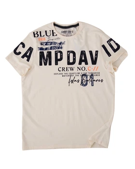 Футболка кор.рукав CAMP DAVID (2502-3919-31/25) Кремовий M