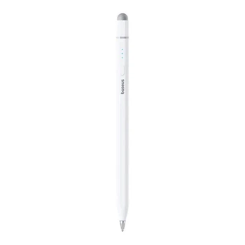 Стилус Baseus Wise Writing HN1 Universal Version Wired Charging 2-in-1 Stylus For HUAWEI/XIAOMI Moon White (With Type-C Cable*1 and Tip*1 and Palm Re (B0004F01)