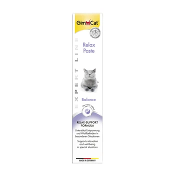 Витамины GimCat Expert Line Relax паста для котов для дачи стресса и тревожных состояний 50 г