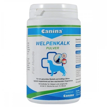 Минеральный комплекс Canina Welpenkalk для щенков и молодых собак порошок 300 г