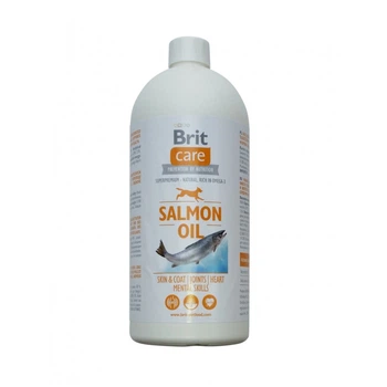 Витамины Brit Care лососевое масло для собак для улучшения состояния кожи и шерсти 1 л