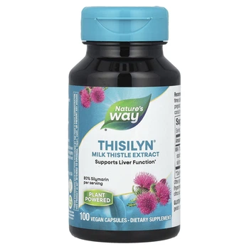 Екстракт розторопші Nature's Way (Thisilyn Milk Thistle Extract) 175 мг 100 капсул (NWY-06958)
