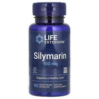 Силімарин Life Extension (Silymarin) 100 мг 90 капсул (LEX-18849)