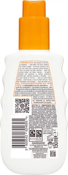 Сонцезахисний водостійкий спрей Garnier Ambre Solaire Hydra 24h Protect High Protection Spray SPF 50 Зволоження 24 години 150 мл (3600542624695)