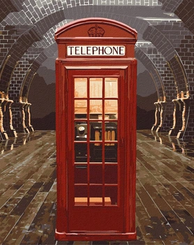 Картина по номерам Ідейка Harry Potter Магический вход 40х50 см KHO5234