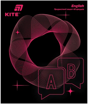Набор предметных тетрадей Kite Lumen Английский язык 48 листов в линейку 10 шт (K26-240-8)
