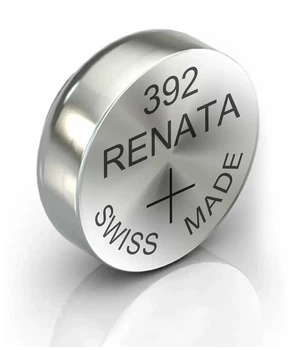 Батарейка SR41W (392) Renata 1,55V silver oxide (1 бат.)