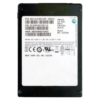 Накопитель SSD Samsung PM1633 3.84TB SSD SAS 12Gb/s (MZ-ILS3T8A / MZILS3T8HCJM) - Б/У