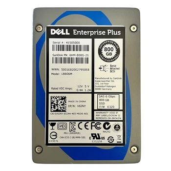 Накопитель SSD Dell Enterprise Plus 800Gb SAS 6Gb/s (LB806M / 6HM-800G-21) - Б/У