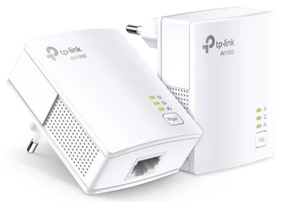 Комплект адаптерів Powerline TP-LINK TL-PA7017KIT AV1000, 1xGE, (TL-PA7017 2шт)