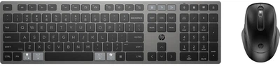 Комплект клавіатура та миша HP 720 Multi-Device Rechargeable, BT, EN/UK, чорний (E9T5A9AA-1)