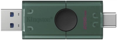 Накопичувач Kingston 256GB USB 3.2 Type-A + Type-C DT DuoG2